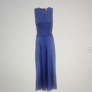 Tanya Taylor Christine Dress Maritime Blue Size 0 $585